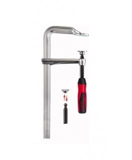 BESSEY GZ25-2K spaustuvas F formos spaustuvas 25 cm Juoda, Raudona, Nerūdijančiojo plieno