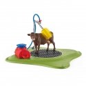 schleich FARM WORLD Happy Cow Wash