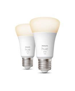 Philips Hue White A60 – viedā spuldze E27 – 1100 (2 gab. iepakojumā)