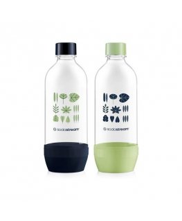 SodaStream FUSE bottle 2x 1 l, žalias/juodas
