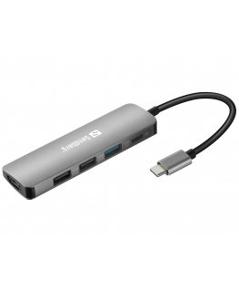 Sandberg USB-C Dock HDMI+3xUSB+PD 100W