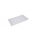 Extralink Shelf 1U 350mm Gray 19", for wall cabinets