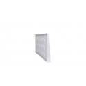 Extralink Shelf 1U 350mm Gray 19", for wall cabinets