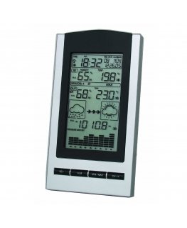 TFA-Dostmann 35.1083.54 digital weather station Black, Silver Battery
