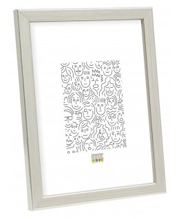 Deknudt S41JD1 Yksi kuvakehys Hopea