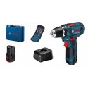 Bosch GSR 12V-15 Must, Sinine, Oranž