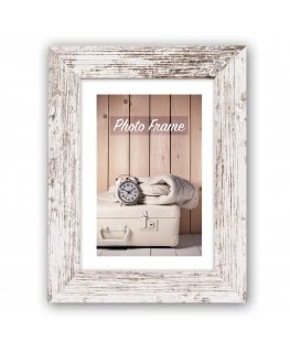 ZEP NELSON Vienos nuotraukos rėmelis Balta