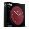 Braun BC06R-DCF Quartz clock Circle Red