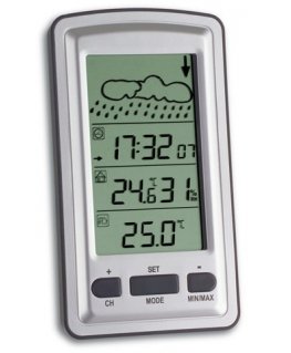 TFA-Dostmann 35.1079 digital weather station Silver