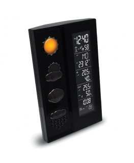Technoline WS 6650 digital weather station Black