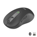 Logitech Signature M650 pele Birojs Labā roka RF bezvadu sakari + Bluetooth Optisks 4000 DPI