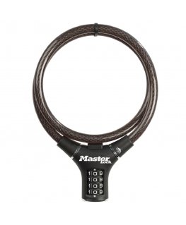 MASTER LOCK 8229EURDPRO kabelio užraktas Juoda 0,9 m