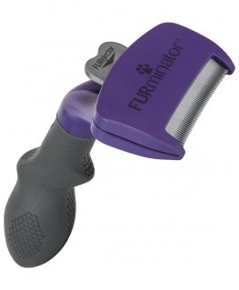 FURminator FUR151357 hari ja kamm lemmikloomale Violetne Kass Karvaeemaldi