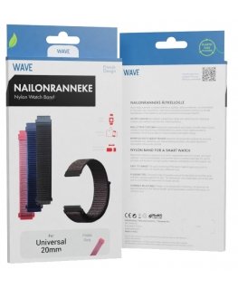 Wave WAVE-NB-UNI-20-PK kellon osa ja lisätarvike Kellon hihna