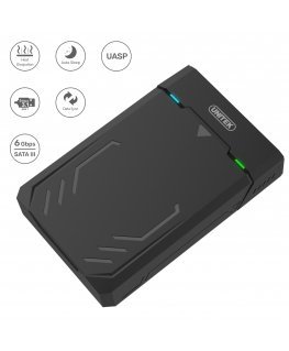 UNITEKI KORPUS USB 3.1 HDD 2,5 / 3,5 "SATA UASP jaoks