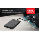 UNITEKI KORPUS USB3.1 HDD / SSD SATA 6G UASP, Y-3036