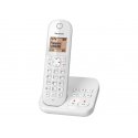 Panasonic KX-TGC420 DECT telefons Zvanītāja ID Balts Panasonic KX-TGC420 DECT telefons Zvanītāja ID Balts