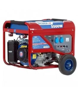 DEDRA DEGB6500K engine-generator 5000 W 25 L Petrol Red