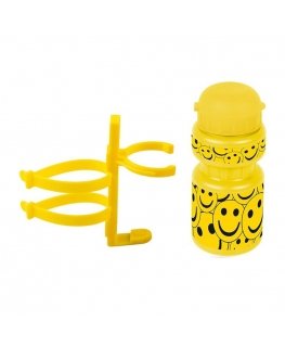 Vesipullo lapsille PBO 300 Smile, keltainen