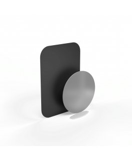 Hama Magnet Passive holder Mobile phone/Smartphone, Tablet/UMPC Black, Silver