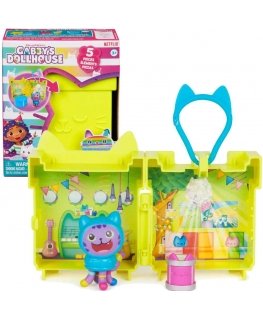 Koci Domek Gabi DJ Kocimiętka minibox pokój 5 parts Gabby's Dollhouse