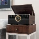 Victrola VTA-270B-ESP Garso grotuvas su diržine pavara Ruda