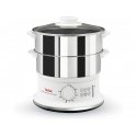 Tefal VC1451 Dampfgarer edelstahl / weiß