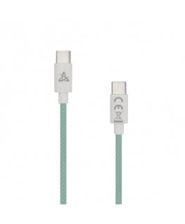 SBOX CABEL USB TYPE C - USB TYPE C M/M 1M Green - 60W