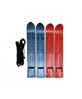 Suusad UNIPLAST Mini, lastele rihmadega, 41 cm, mix