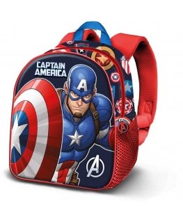 Karactermania Marvel Captain America Patriot 3D -reppu 31cm