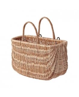 Basil Swing Front/rear Bicycle basket Wood