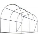 Garden tunnel 2 x 3.5 m (7m2) white Thin