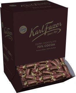 Kārļa Fazera tumšā 70% šokolādes konfekte, 3 kg