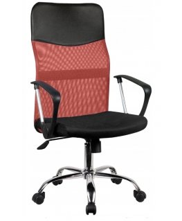 Topeshop KRZESŁO NEMO CZERWON kontori- ja arvutitool Polsterdatud iste Võrkseljatugi