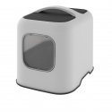 Rotho BIALA Cat Hooded litter box White