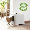 Rotho BIALA Cat Hooded litter box White