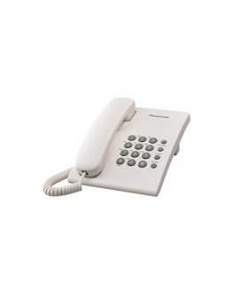 Panasonic KX-TS500PDW telephone Analog telephone White