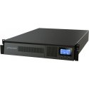 PowerWalker VFI 1000RM LCD uninterruptible power supply (UPS) Double-conversion (Online) 1 kVA 900 W
