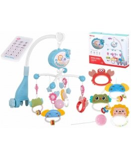 RoGer Carousel star design lullabies + remote control
