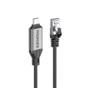 Promate CLink-RJ45 Cable USB-C to Ethernet 10/100/1000Mbps / 5m