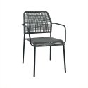 Doha anthracite PATIO string garden chair