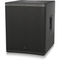Behringer DR18SUB subwoofer Black Active subwoofer 800 W