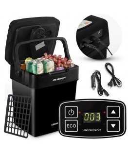 Turistinis šaldytuvas Berdsen Icemax 29 litry tryb ECO - juoda