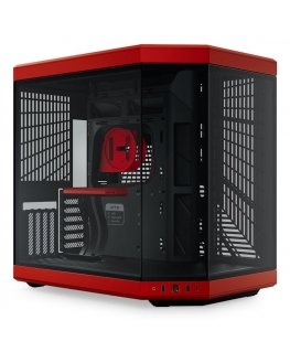 HYTE Y70 Midi Tower musta, Punainen