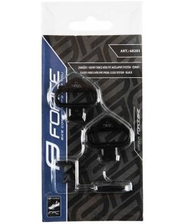 MTB FORCE FPC jalkatuet, musta