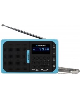 Blaupunkt PR5BL radio Analoginen musta, Sininen