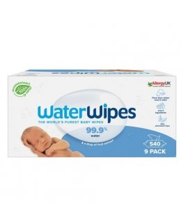 WaterWipes servetėlė kūdikiui 540 vnt