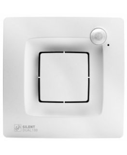 Soler & Palau SILENT DUAL 100 26,5 dB 8 W Valkoinen