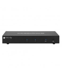 Techly IDATA DP-KVM2 KVM switch Black