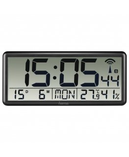 Hama Jumbo Digital clock Прямоугольник Черный